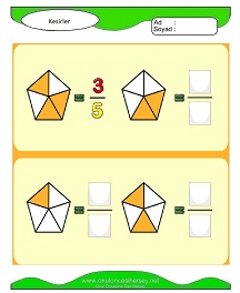 okul öncesi çocuklar için Sayı Sayma çalışma sayfaları